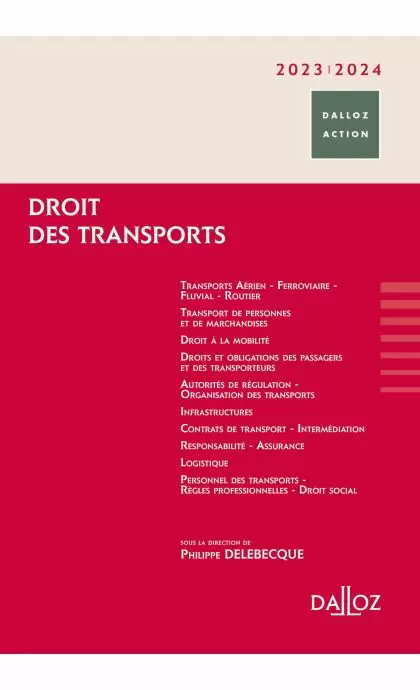 Droit des transports 2023/2024