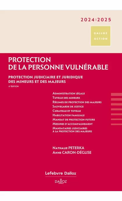 Protection de la personne vulnérable 2024/2025