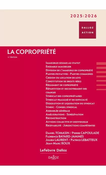 Copropriété 2025/2026