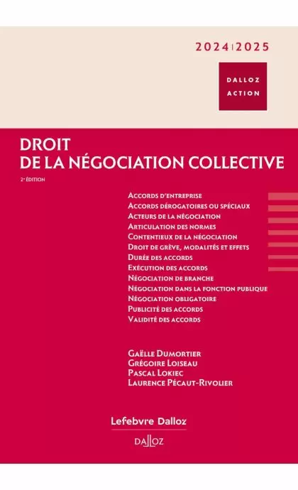 Droit de la négociation collective