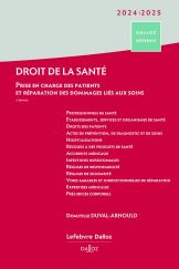 Droit de la santé 2024/2025