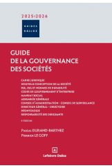 Le guide de la gouvernance des sociétés 2025/2026
