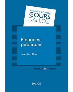 Finances Publiques Cours 08 19 11e Edition Editions Dalloz