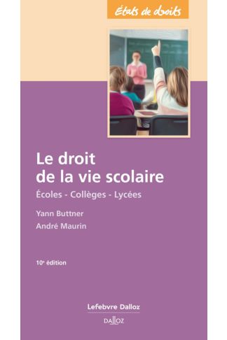 Le droit de la vie scolaire