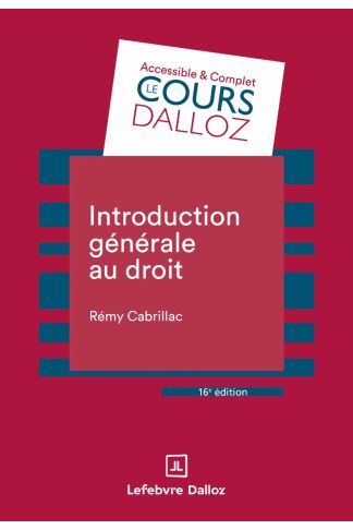 Introduction générale au droit