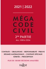 Méga Code civil 2021-2022, 2e partie