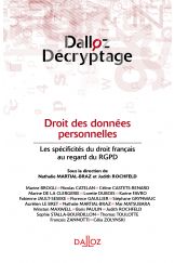 Droit des données personnelles