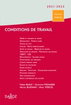Conditions de travail 2021/22