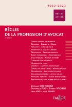 Règles de la profession d'avocat 2022/2023