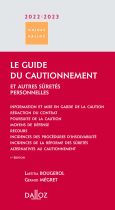 Le guide du cautionnement 2022/2023