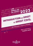 Annales Introduction au droit et droit civil 2023