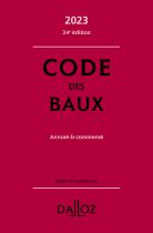Code des baux 2023, Annoté et commenté