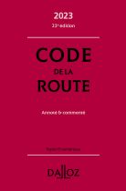 Code de la route 2023, annoté et commenté
