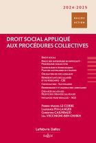 Droit social appliqué aux procédures collectives