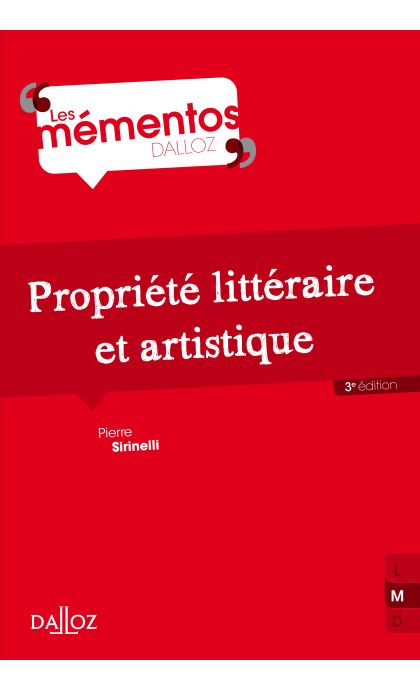 Propriété littéraire et artistique