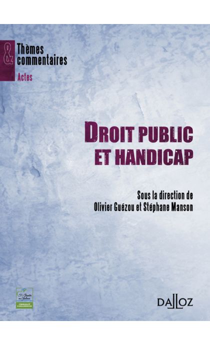 Droit public et handicap