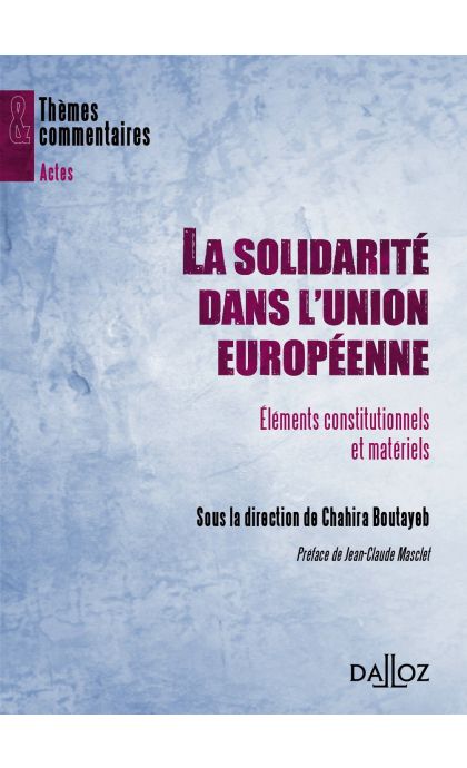 La solidarité dans l'Union européenne