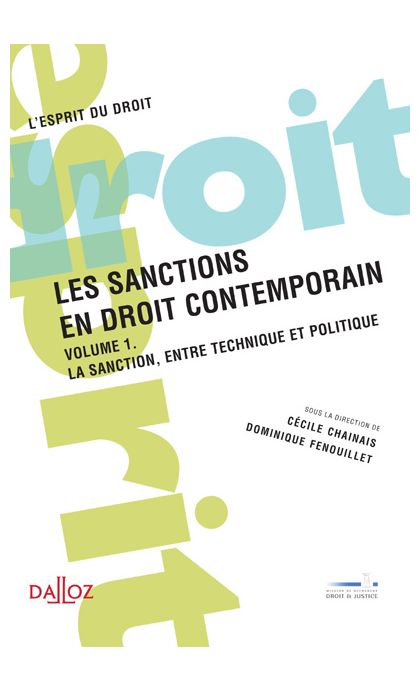 Les sanctions en droit contemporain