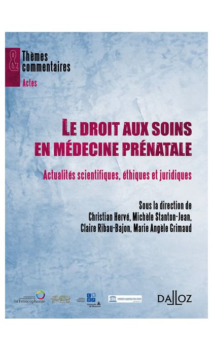 Le droit aux soins en médecine prénatale