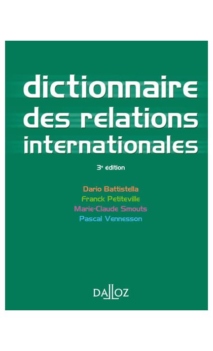 Dictionnaire des relations internationales