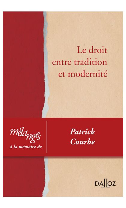 Mélanges à la mémoire de Patrick Courbe