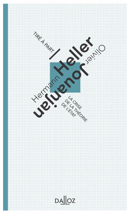 La crise de la théorie de l'État