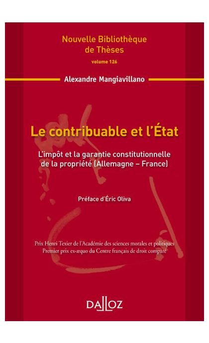 Le contribuable et l'État. Volume 126