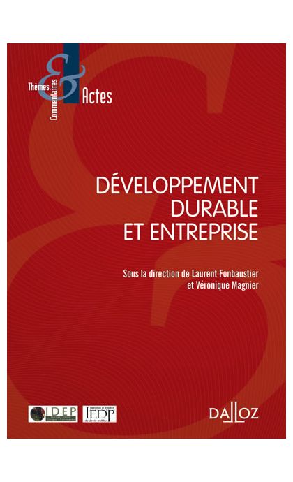 Développement durable et entreprise