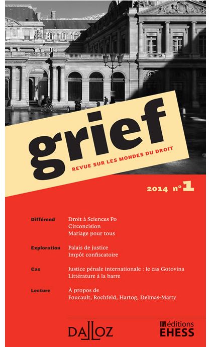 Grief. Revue sur les mondes du droit