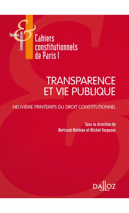 Transparence et Vie publique