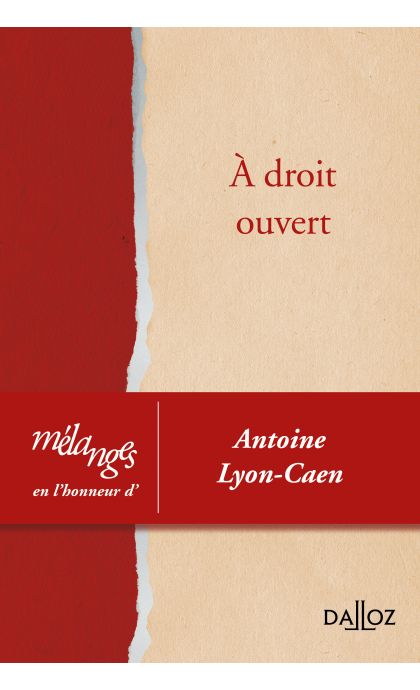 À droit ouvert