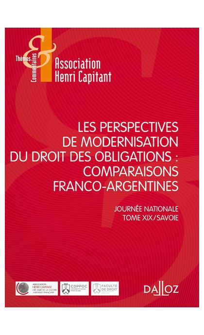 Les perspectives de modernisation du droit des obligations