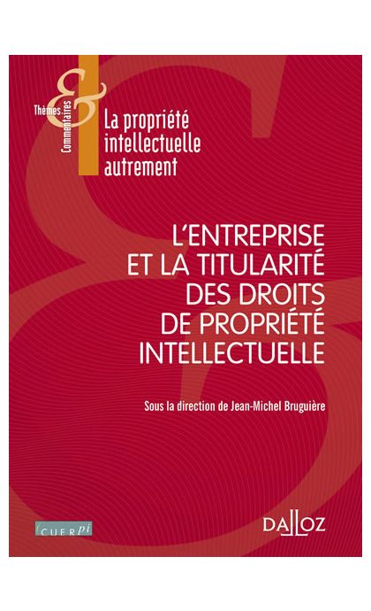 L'entreprise et la titularité des droits de propriété intellectuelle