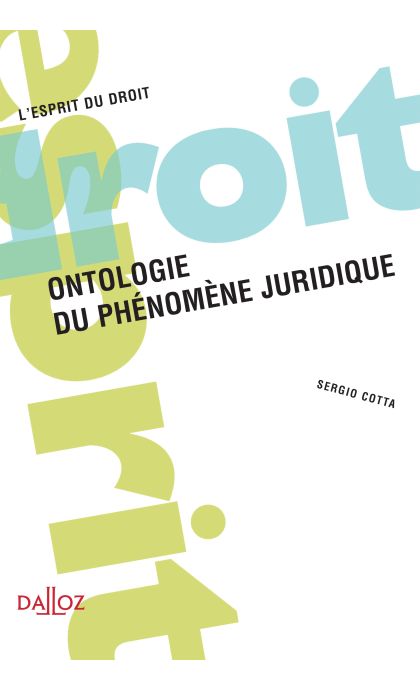 Ontologie du phénomène juridique