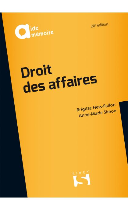 Droit des affaires