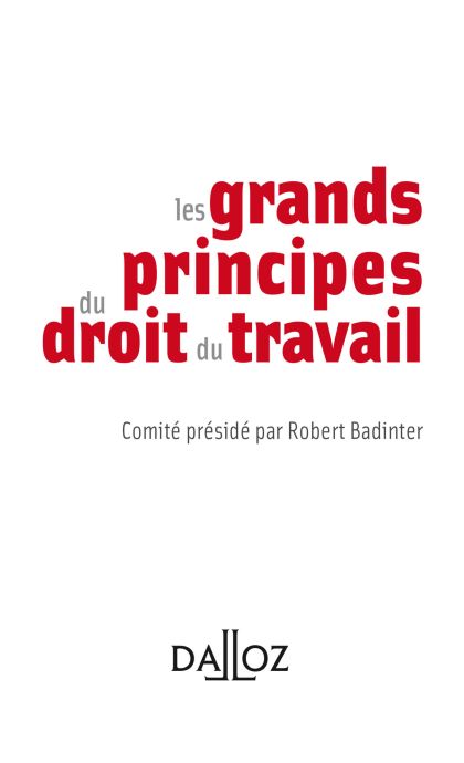 Les grands principes du droit du travail