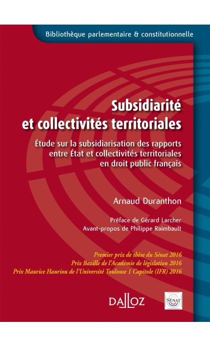 Subsidiarité et collectivités territoriales