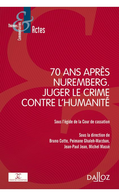 70 ans après Nuremberg