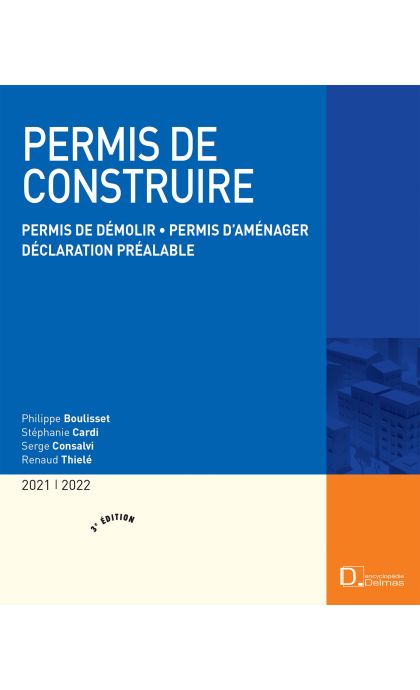 Permis de construire 2021/2022