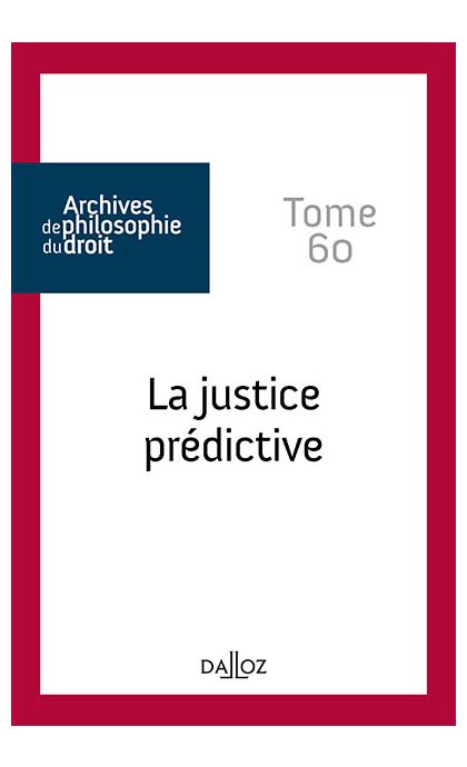 La justice prédictive