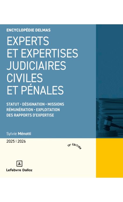 Experts et expertises judiciaires civiles et pénales 2025/2026