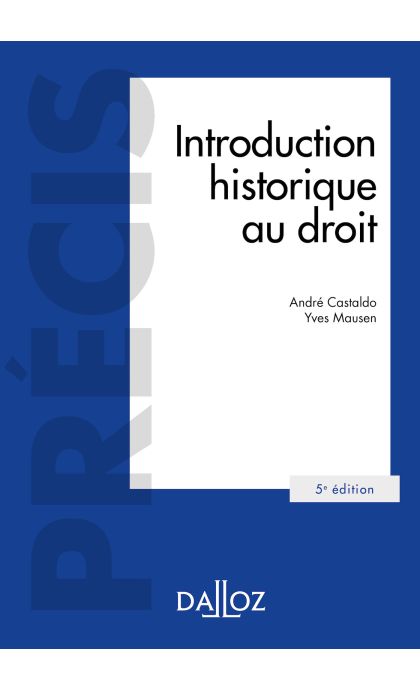 Introduction historique au droit