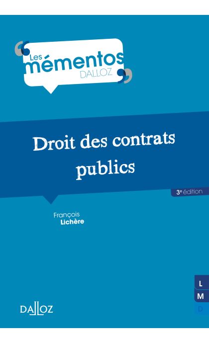 Droit des contrats publics