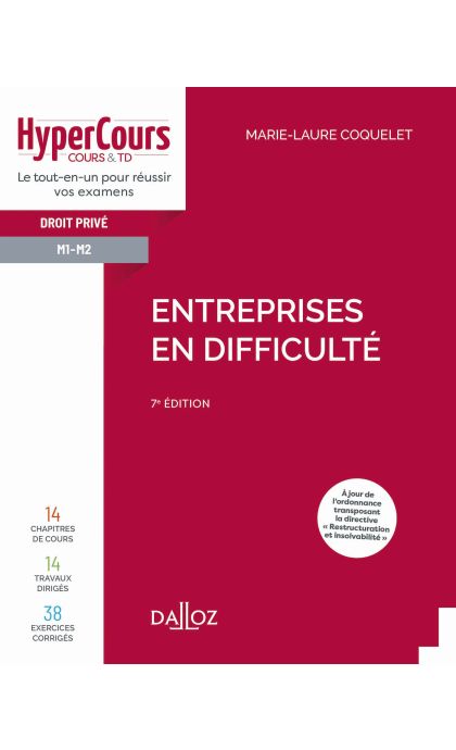 Entreprises en difficulté