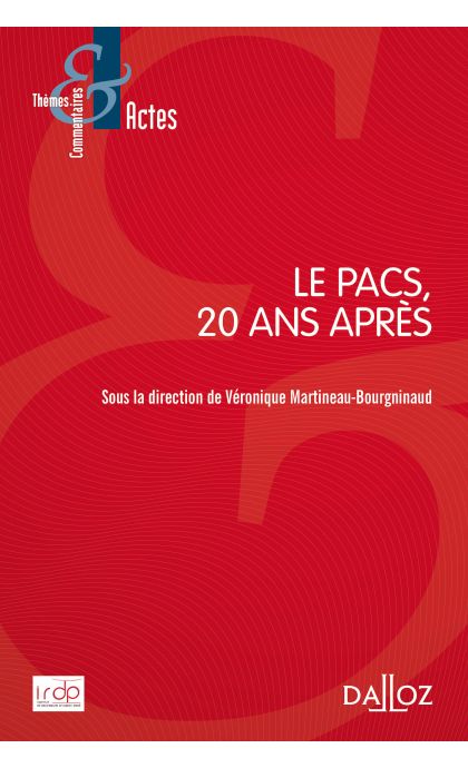 Le PACS, 20 ans après