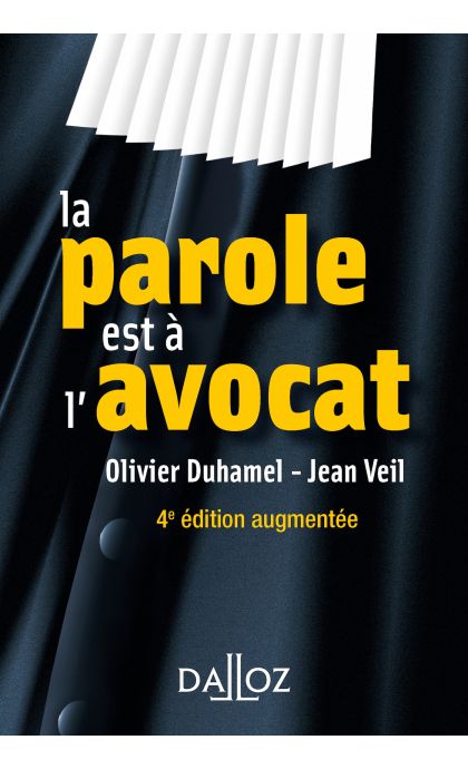 La parole est à l'avocat