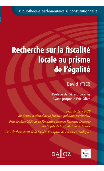 Recherche sur la fiscalité locale au prisme de l'égalité