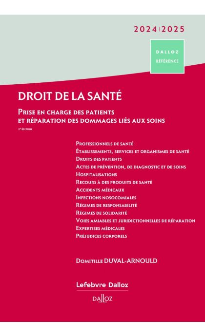 Droit de la santé 2024/2025