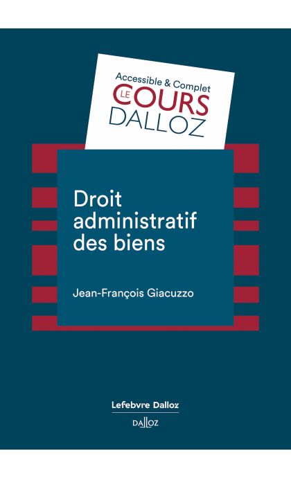 Droit administratif des biens
