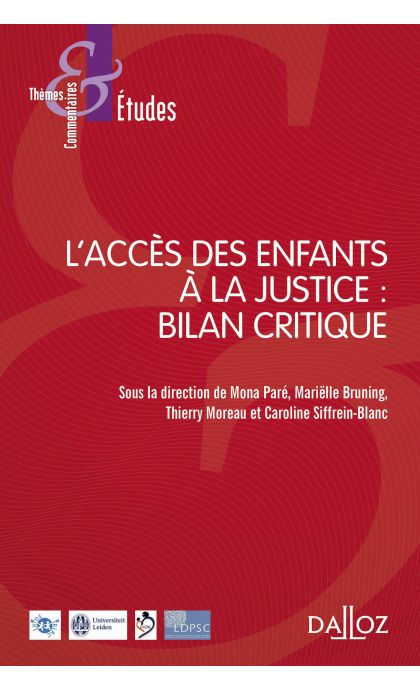 L'accès des enfants à la justice